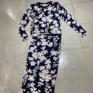 Michael Kors Floral 2 Piece Set